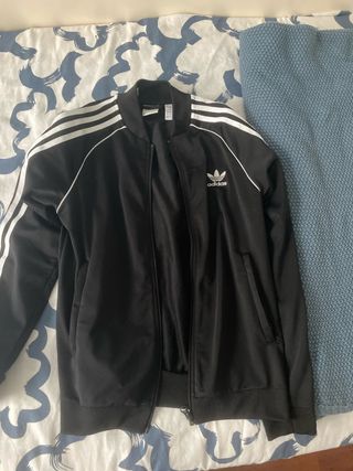 Chaqueta Adidas Negra Talla 12-13