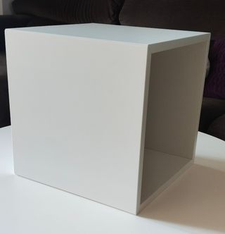 Cubo multiuso in legno bianco Eket.