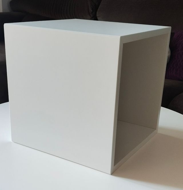 Cubo multiuso in legno bianco Eket.