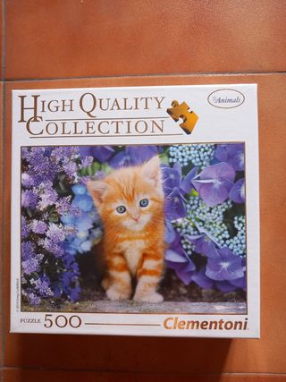 Puzzle Clementoni 500 Piezas Gato