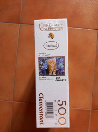 Puzzle Clementoni 500 Piezas Gato