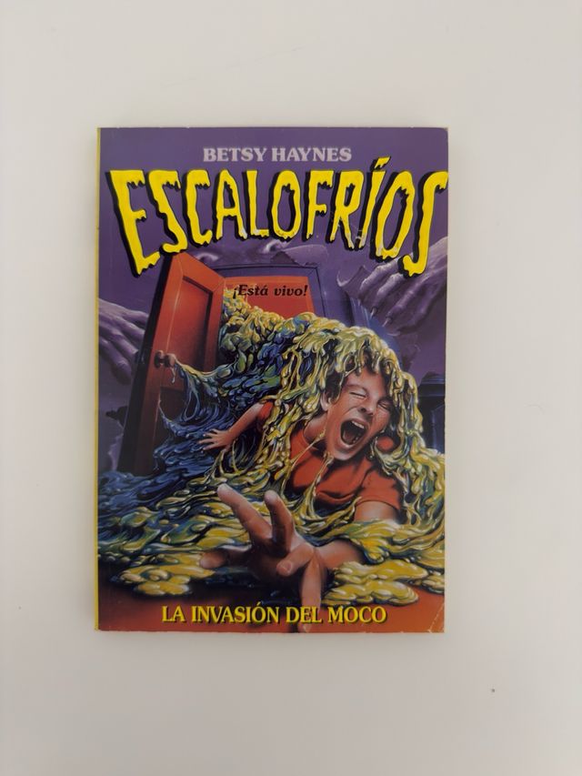 Libro juvenil: Escalofríos, La Invasión Del Moco.