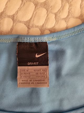Camiseta técnica Nike azul Talla M