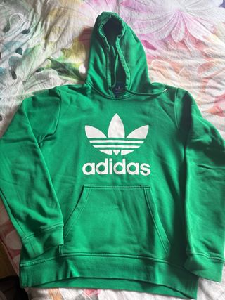 Sudadera Adidas Verde Talla M