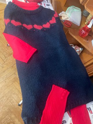 Conjunto 3 piezas niña T. 8-9 años
