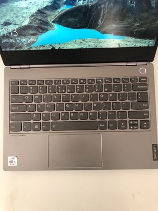Portátil Lenovo Thinkbook 13s IML Gris/Plata