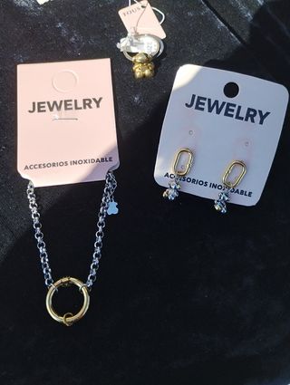 Conjunto Tous: Anillo y Collar Oso