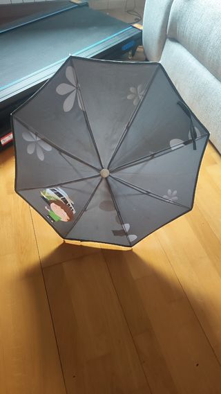 Paraguas infantil con soporte