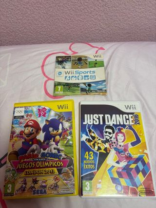 Lote juegos Wii