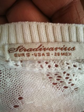 Jersey blanco de mujer