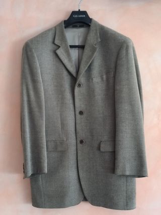 Americana Caramelo Talla 52 Gris