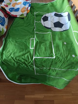 Saco nórdico infantil fútbol cremallera