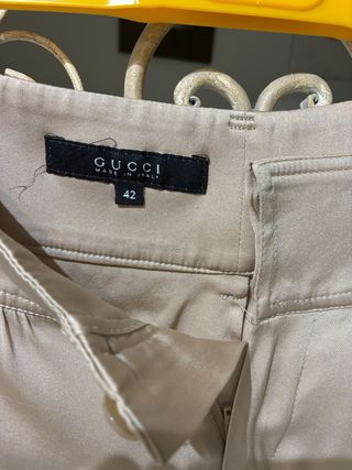 Pantalón Gucci Seda 