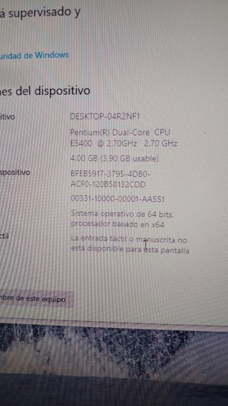 Ordenador sobremesa BenQ