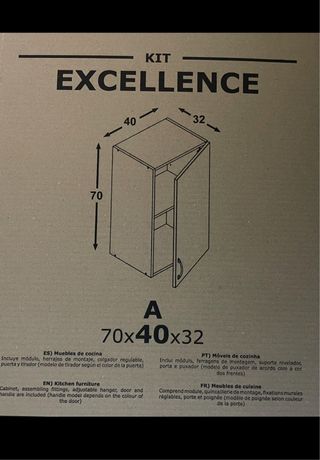 Mueble/módulo alto cocina