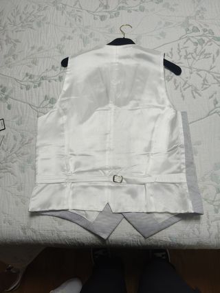 Chaleco de vestir El Corte Inglés gris Talla L