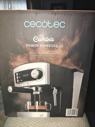 Cafetera Cecotec cumbia Power Espresso 20