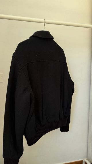 Cazadora Lana Zara Origins Negra Talla M