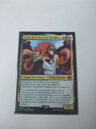 Carta Magic Yuna, la Esperanza de Spira FFX