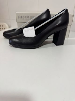 Geox D New Annya A Zapatos Mujer Negro Talla 39.5