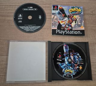 Crash Bandicoot 3 Warped PS1 Castellano Black Labe