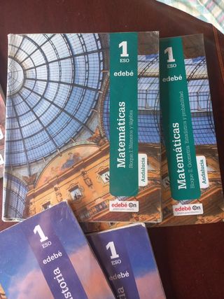 Lote libros Edebé 1 ESO