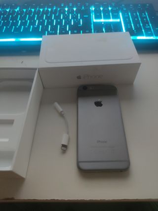 iPhone 6 Negro/Plateado