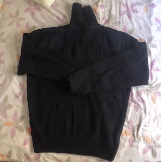 Jersey Velilla de punto grueso con cuello alto