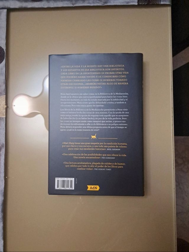 Libro La biblioteca de la medianoche.