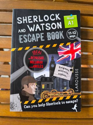 Libro Sherlock and Watson Escape Book A1