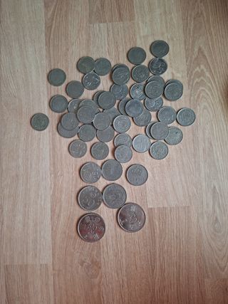 Lote monedas 1980