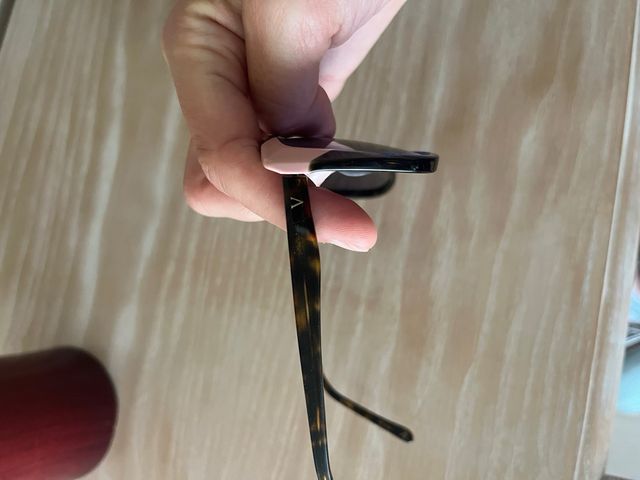 Gafas de sol Victoria negras y rosas