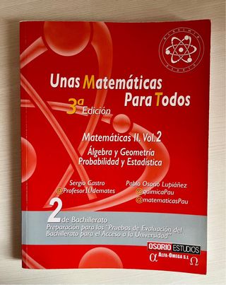 Unas Matemáticas Para Todos