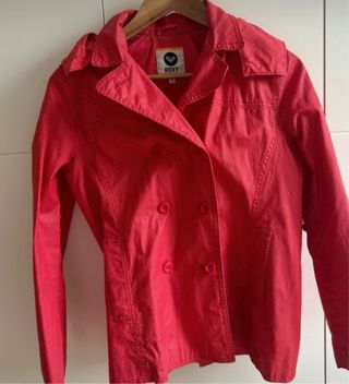 Chubasquero Roxy Rojo Talla S