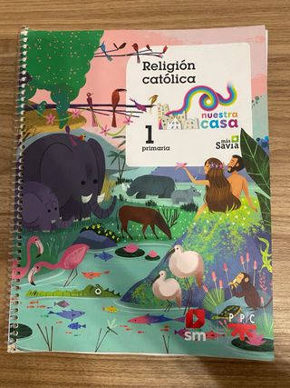 Religión católica. 1 Primaria. Nuestra casa