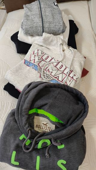 Lote 7 Sudaderas varias + Americana 