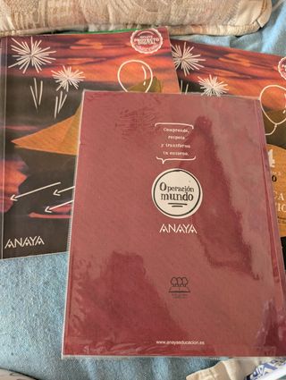 Libros de texto física y química 4to de la ESO 