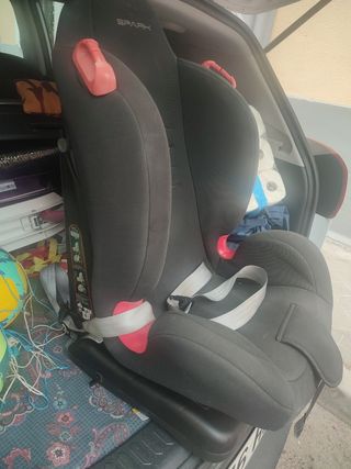 Silla de coche Spark negra