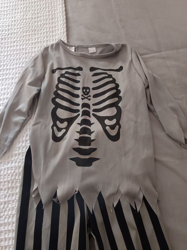 Disfraz Pirata Esqueleto Infantil