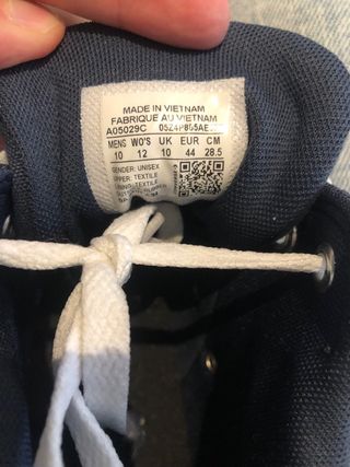 Converse Chuck Taylor All Star Azul Marino 44