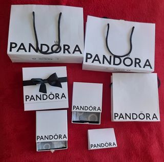 Lote 3 Cajas y 5 Bolsas Pandora