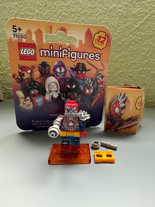 Lego Minifigures Spider-Man Cyborg Spiderman-woman