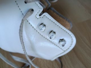 Patines artísticos profesionales blancos