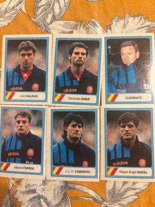 Lote Cromos España Mundial USA 94 - Julio Salinas