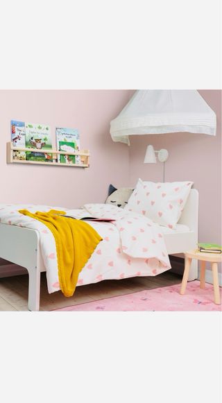 Cama Infantil Extensible IKEA SLAKT +
COLCHONES