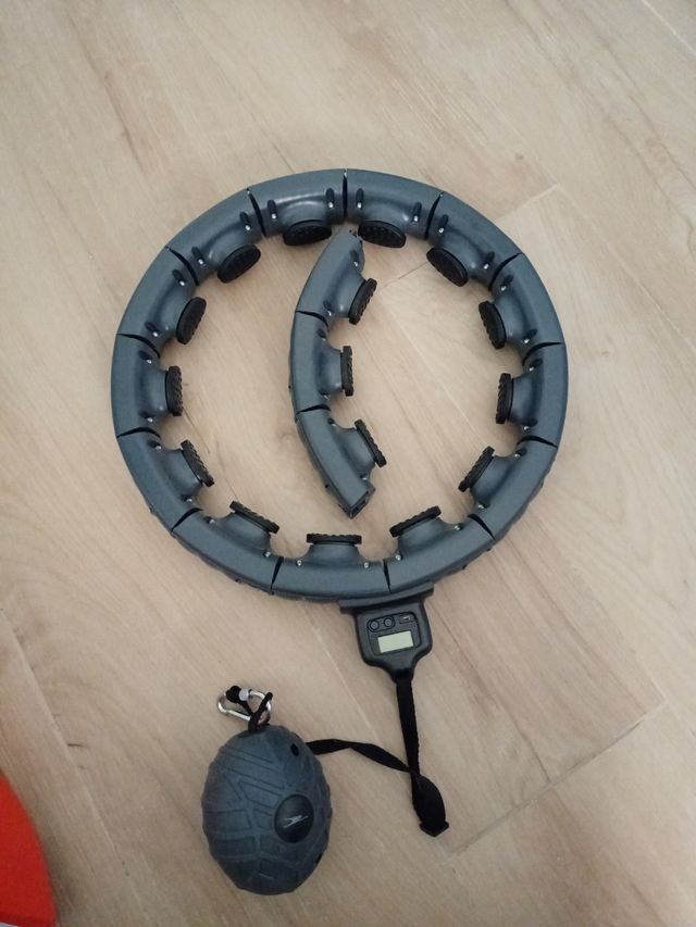 Aro Fitness Ajustable con Temporizador