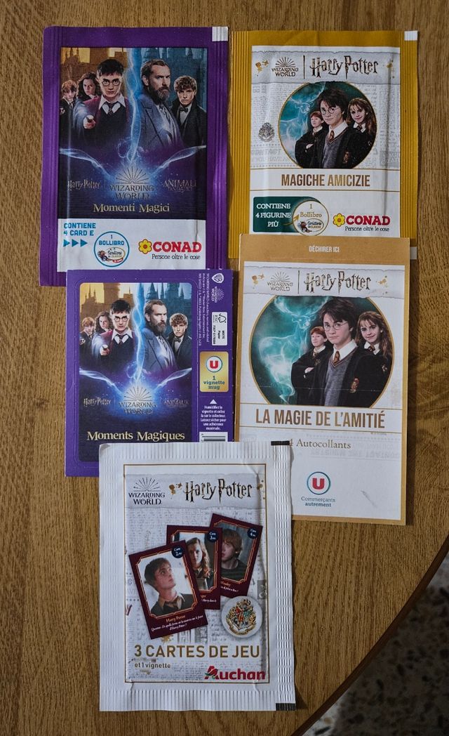 Lote de sobres Harry Potter