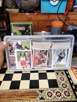 Cromos de fútbol antiguos