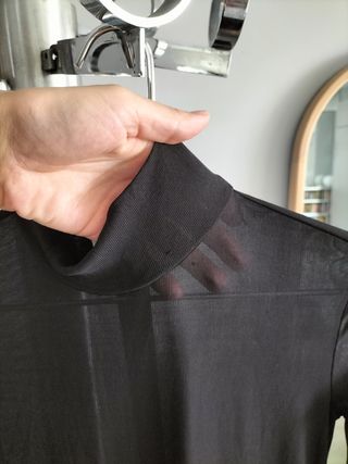 Mono negro cuello alto S