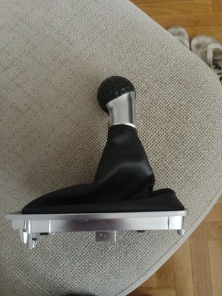 Pomo Palanca Golf 7 GTI Negro/Plata